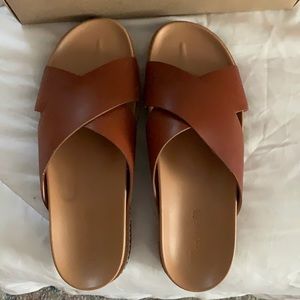 Madewell leather lugsole sandals